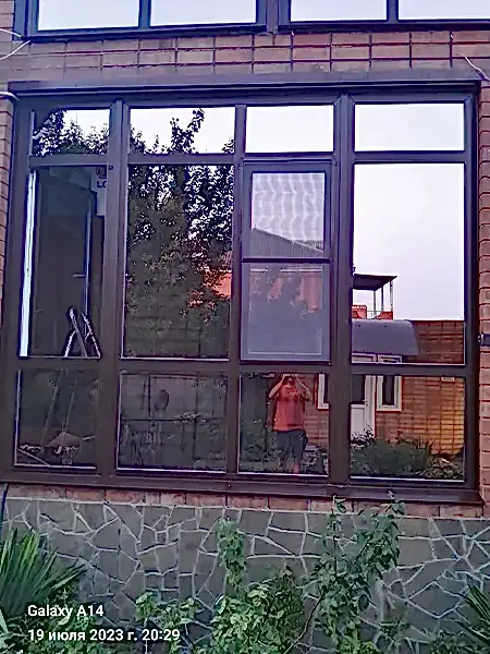 Остекление загородного дома энергосберегающими окнами премиум класса.